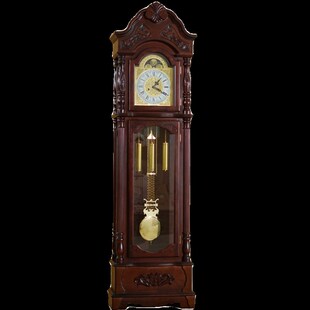 精选落地钟客厅北极星机芯家用中式复古机械座钟老式欧式坐钟立式