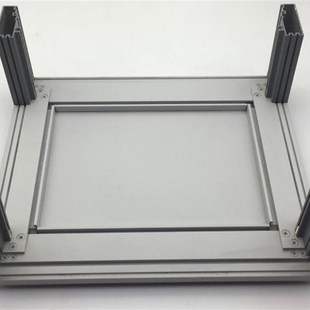 铝机箱电子仪表设备机箱壳体全铝金属机箱铝型材外壳220 400 440