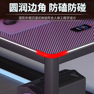 双人家用书桌卧室学习桌长方形办公桌工作台简易电竞桌 电脑桌台式
