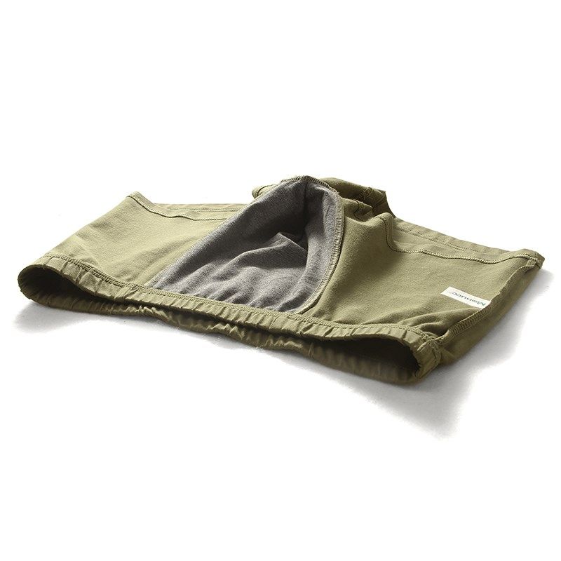 3件 Monucc精梳棉男士平角裤内裤男生宽松透气纯色裤衩四角短裤头,女士内衣/男士内衣/家居服,男平角内裤,淘宝优惠券,粉丝福利购,淘宝优惠卷