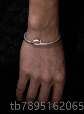 高档VIXTOR CloseMr手镯9 90足银黄铜双撞色镯子 情侣礼物 色可拆