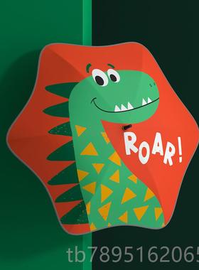 高档雨missrain儿童雨伞男女圆角长柄伞小学用生上孩学觅专雨伞儿