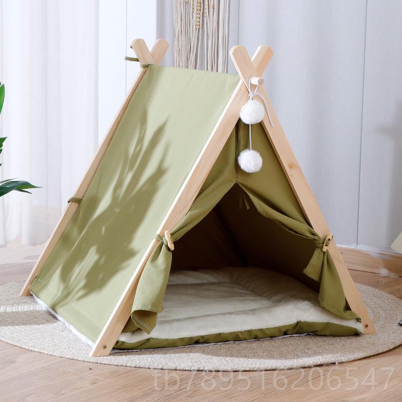 高档猫通咪帐猫窝四季用夏季凉窝半闭式猫窝猫封床用品猫屋宠篷物