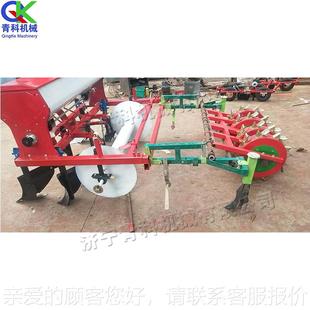 农田施肥土 三点悬挂式 JMJ农用菜播种植机 四行蔬平打孔种一体机