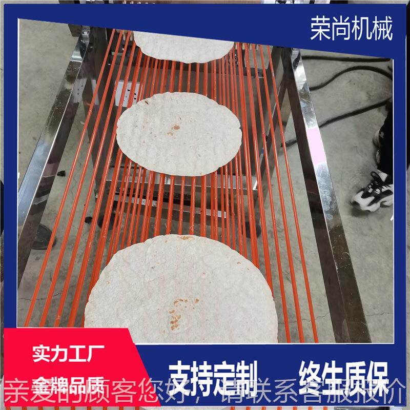 商用自TKN动烙饼全卤 肉卷菜机卷肉单饼机 多功能烙馍机