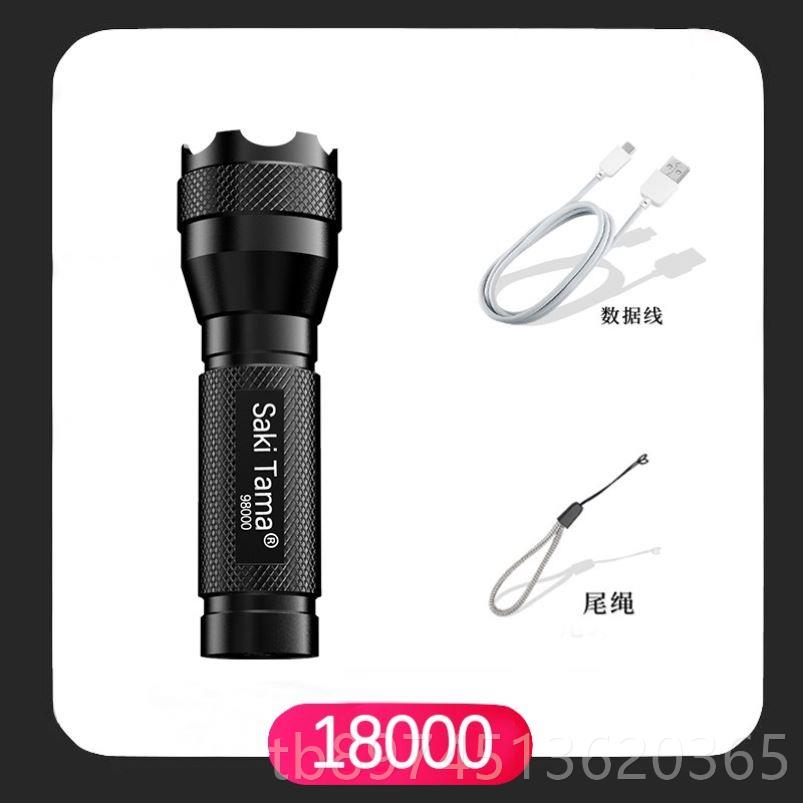 正品000LM Zoomablhe XM-LT6 LED Flashlight T orc Li5ght手电筒图片