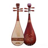 正品 微调轴琵琶乐器成儿童初学考级琶练人习琵梨琴花木琵琶 盛乐