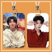 郝熠然可爱学生滑盖卡套饭卡公交身份证保护套门禁卡门禁校园卡定制