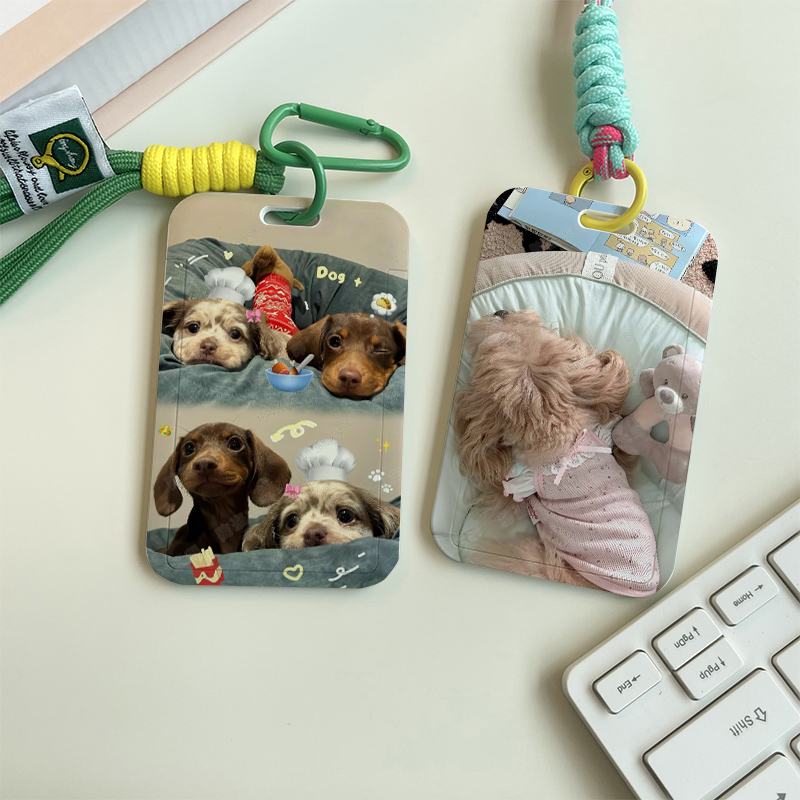 可爱狗狗宠物卡套门禁饭卡校园卡