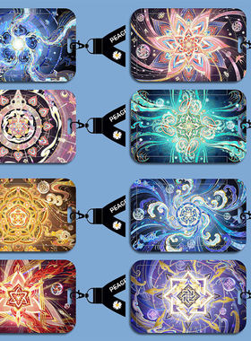 王者荣耀蛇年限定女娲澜蔡文姬虞姬卡套学生校牌校园卡公交地铁卡水卡带挂绳钥匙扣保护套厂牌套校牌定制