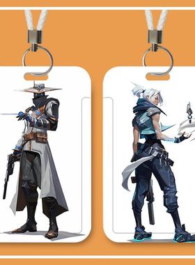 畏契约新款周边滑盖卡套学生饭卡公交厂牌伸缩挂脖卡套高颜值ins