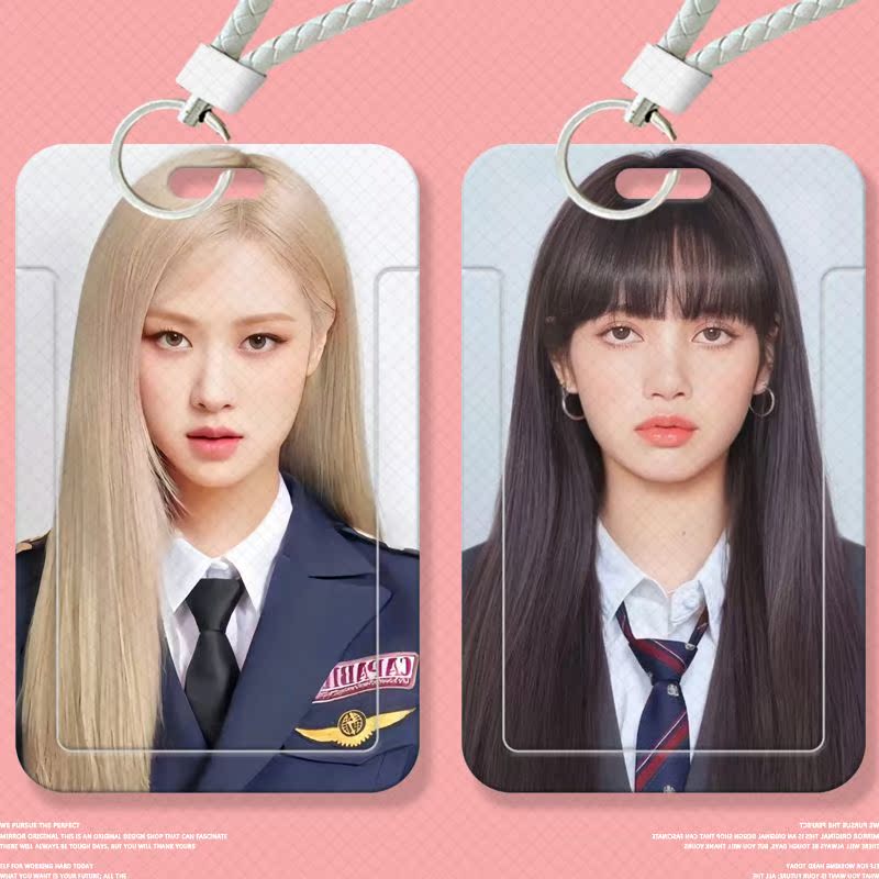 lisa朴彩英美女周边滑盖卡套饭公