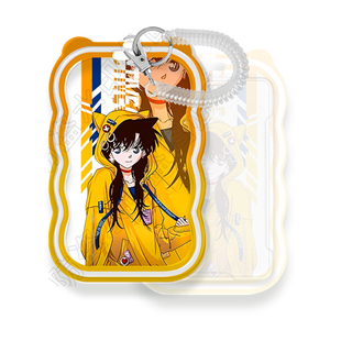 动漫二次元名侦探柯南灰原哀透明学生卡套饭卡水卡公交卡可爱挂脖