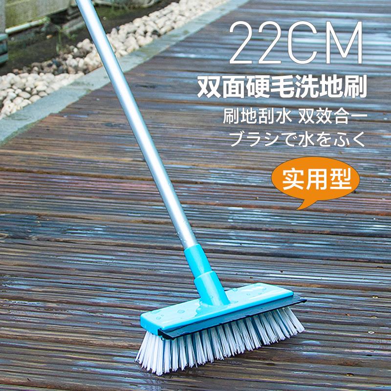 工厂直供 可伸缩长柄硬毛刷子户外地板刷卫生间墙壁清洁刷瓷砖刷
