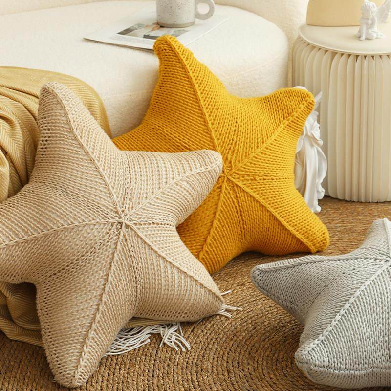 网红异形五角星抱枕异形客厅沙发靠枕靠垫抱枕套含芯卧室装饰,居家布艺,靠垫/抱枕,淘宝优惠券,粉丝福利购,淘宝优惠卷