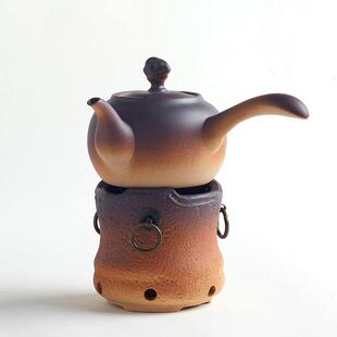 家用户外酒精灯陶瓷围炉煮茶器煮酒炉烧水壶碳炉小温茶炉茶壶底座