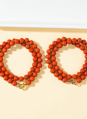 【云上叙】南红项链-多样性发一件-42cm9mm-V03033-E（商城）