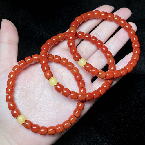 【云上叙】南红DIY单圈手串-多样性发一件-5.5mm-V0792-E（商城）