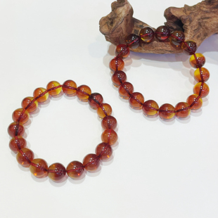 甄选 云上叙DS85929 约11mm 多样性发一件 琥珀单圈手串