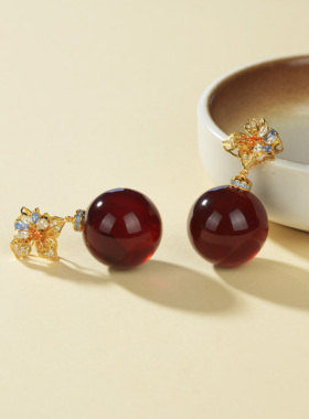 【云上叙】S925银琥珀吊坠-多样性发一件-20.5mm V58828-E(商城）