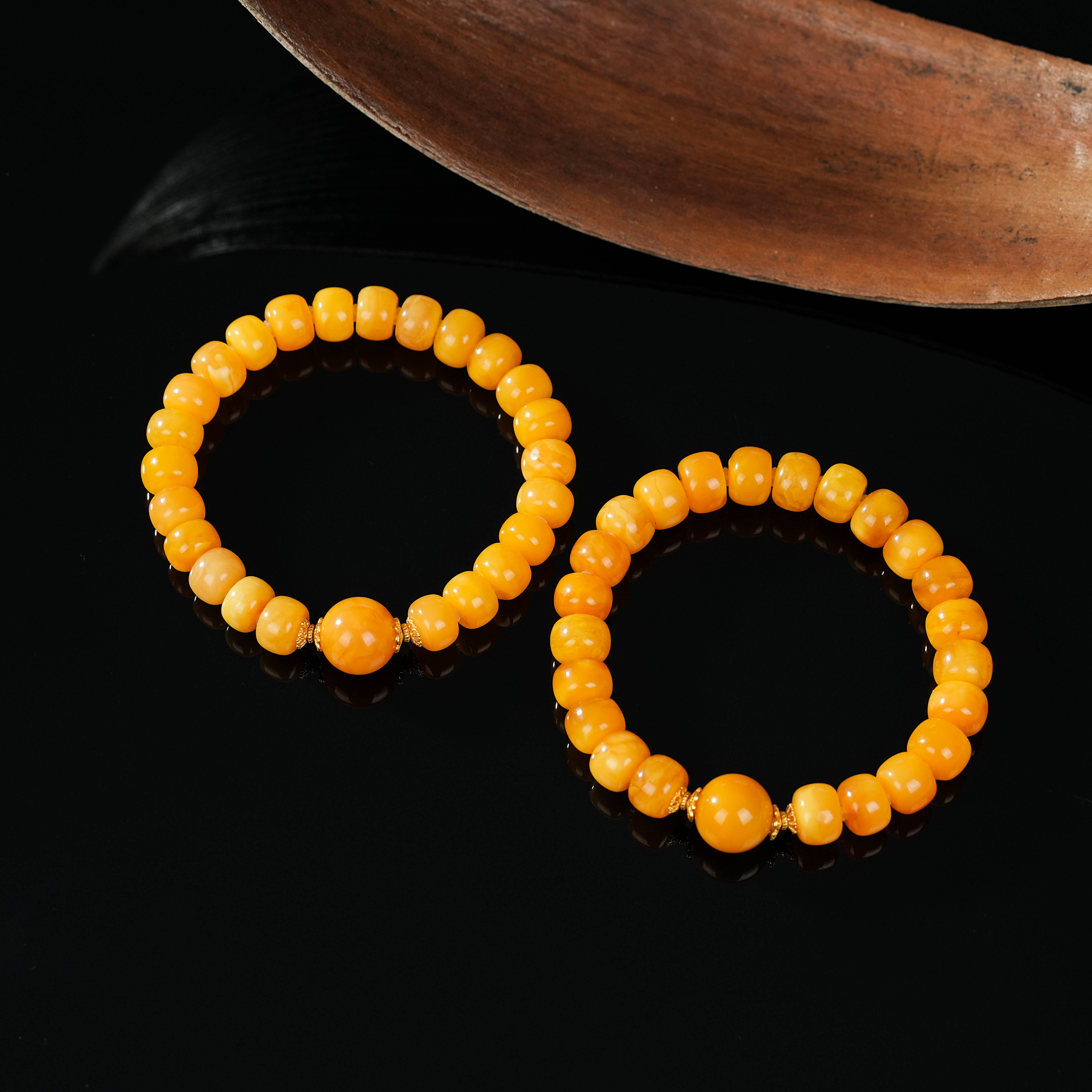 云上叙24 DS69535-蜜蜡DIY单圈手串-多样性发一件-5×9mm（甄选）,珠宝/钻石/翡翠,手饰,淘宝优惠券,粉丝福利购,淘宝优惠卷