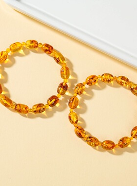 云上叙13 DS04995 花珀单圈手串-多样性发一件-随型（甄选）