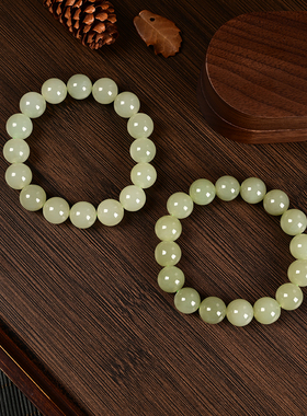 云上叙14 DS14151-和田玉单圈手串-多样性发一件-11.5mm （甄选）