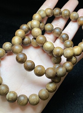 云上叙4 DS75474-沉香单圈手串-多样性发一件-10mm（甄选）