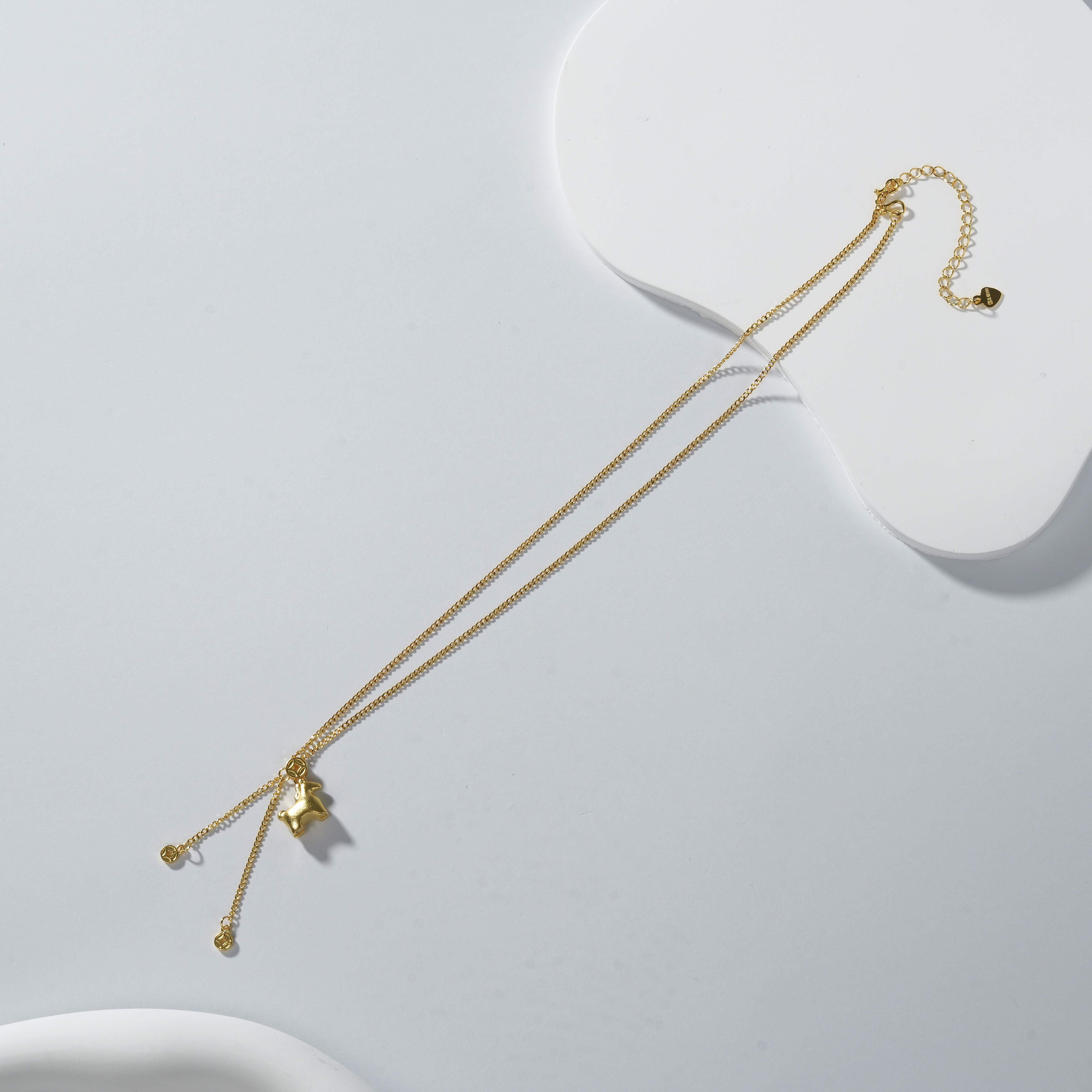 链子足银 【云上叙】足银项链-V97001-E（商城）