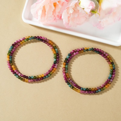 【云上叙】碧玺多圈手串-多样性发其一-约5mm-V58229-E（商城）