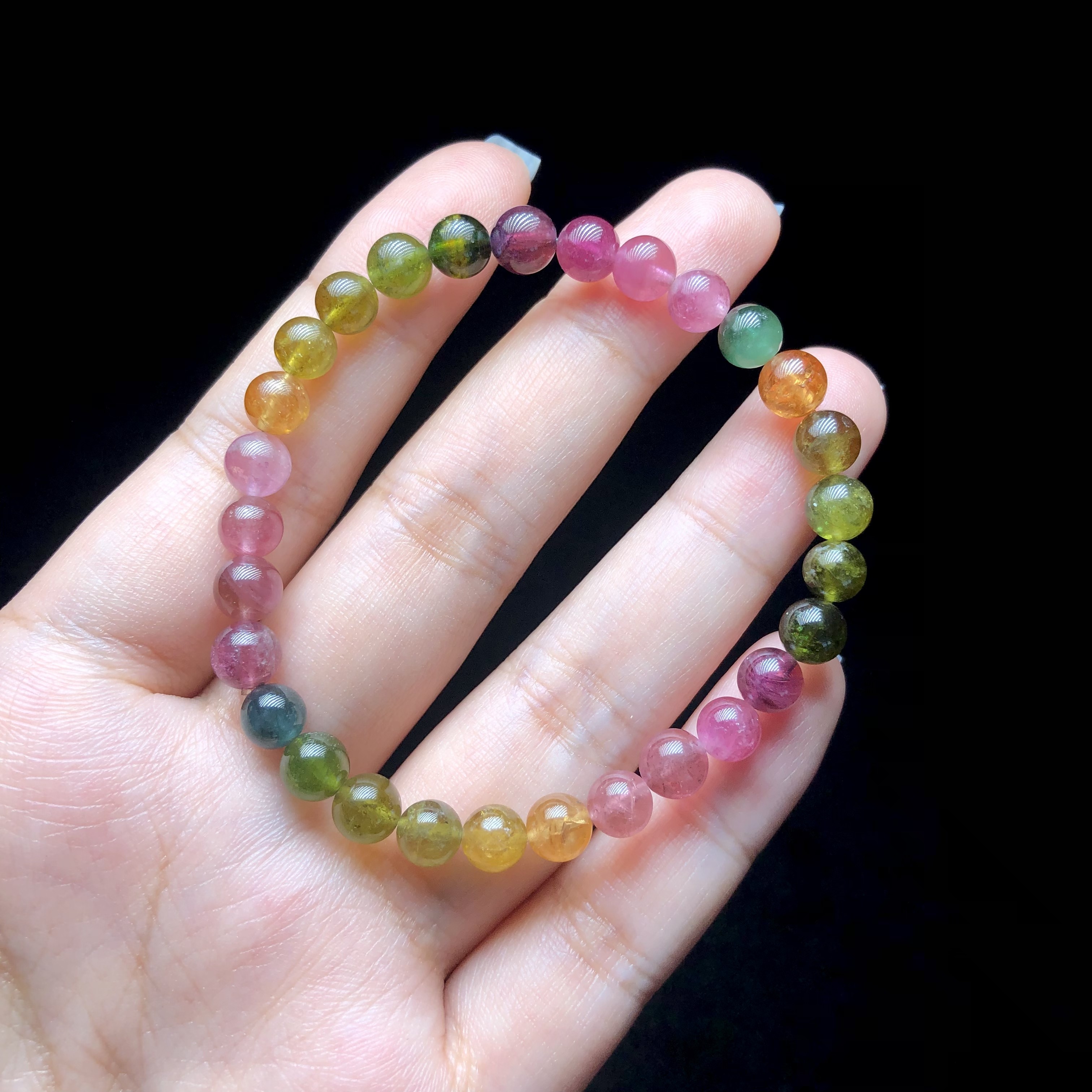 【云上叙】碧玺手串-多样性发其一-约6mm-V76847-E（商城）,饰品/流行首饰/时尚饰品新,手饰/手串,淘宝优惠券,粉丝福利购,淘宝优惠卷