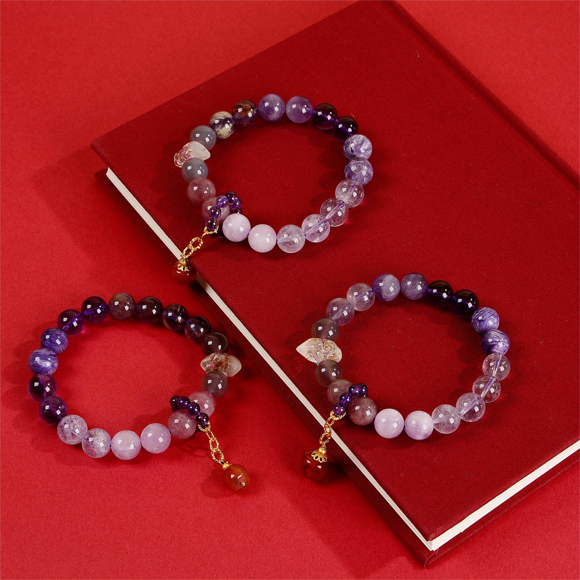 云上叙25 DS12597-九紫离火DIY单圈手串-多样性发-10mm（甄选）,饰品/流行首饰/时尚饰品新,手饰/手串,淘宝优惠券,粉丝福利购,淘宝优惠卷