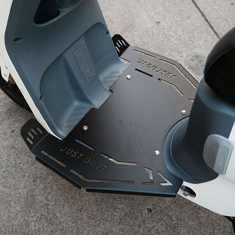 适九号电动车A2Z90/35c/60/40加宽踏板扩展加大一体脚垫改装配件