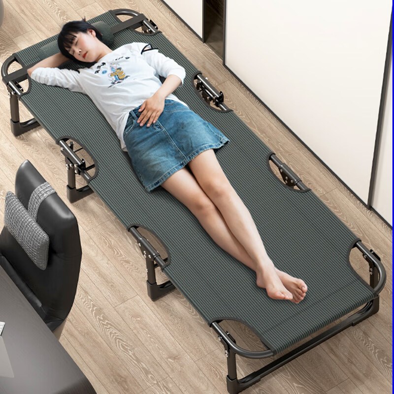 守望者折叠床单人床家用便携多功能躺椅办公室简易午休床成人