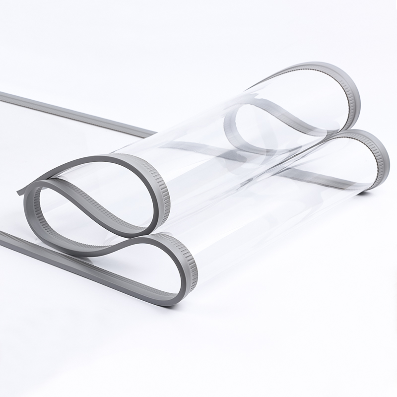 办公室免打孔透明玻璃隔断帘磁铁自吸空调门帘隔热挡风商用防冷气