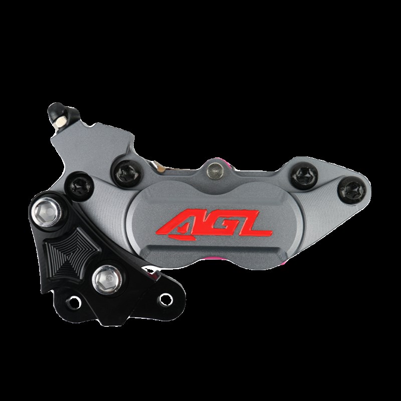 铃木UU UY125摩托车改装AGL大鲍鱼卡钳大碟连接码碟刹配件