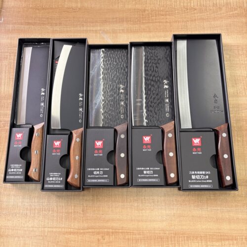 永光刀具家用不锈钢菜刀切片刀斩切刀酒店商用片肉刀