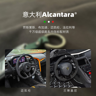 钛合金汽车钥匙扣挂饰男翻毛皮适用宝马奥迪挂绳锁匙扣环