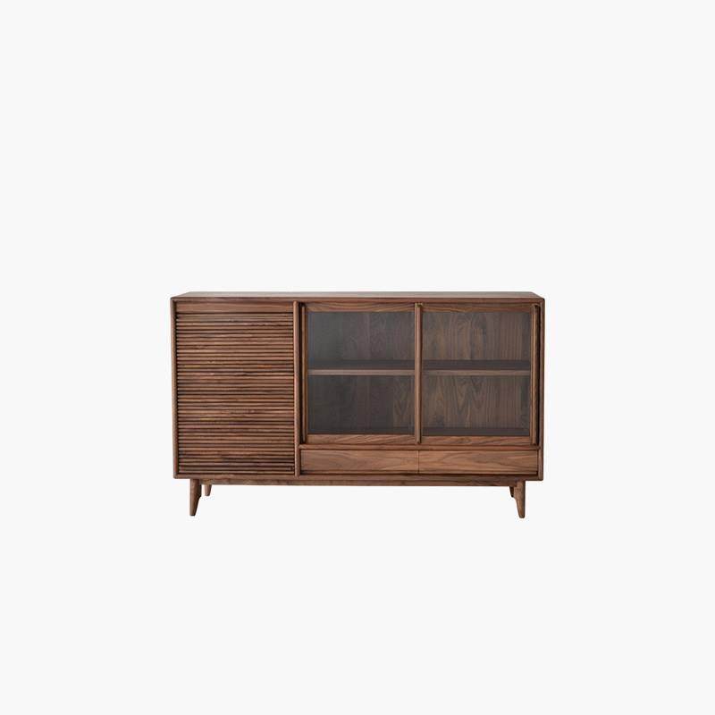 梵几|卷帘玻璃柜 实木餐边柜客厅新中式置物柜现代收纳柜储物柜,住宅家具,餐边柜,淘宝优惠券,粉丝福利购,淘宝优惠卷