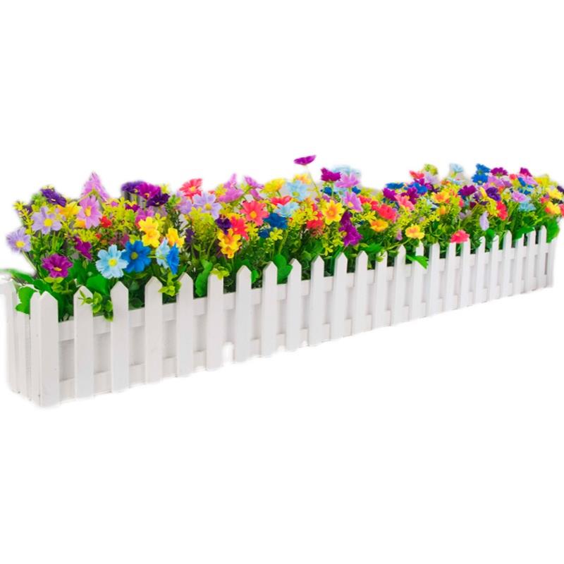 水稻稻穗彷真花栅栏花塑料花麦穗假花橱窗饭店隔断墙角遮挡装饰摆