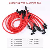 SBC 10.5 BBC 383 9件套HEI Electronic 350 454 毫米火花塞