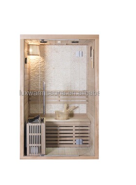 石蒸汽桑拿房，带SAWO炉灶，可供2人使用