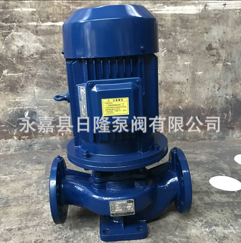 ISG100-200立式离管道泵  立式离心泵  管道离心泵