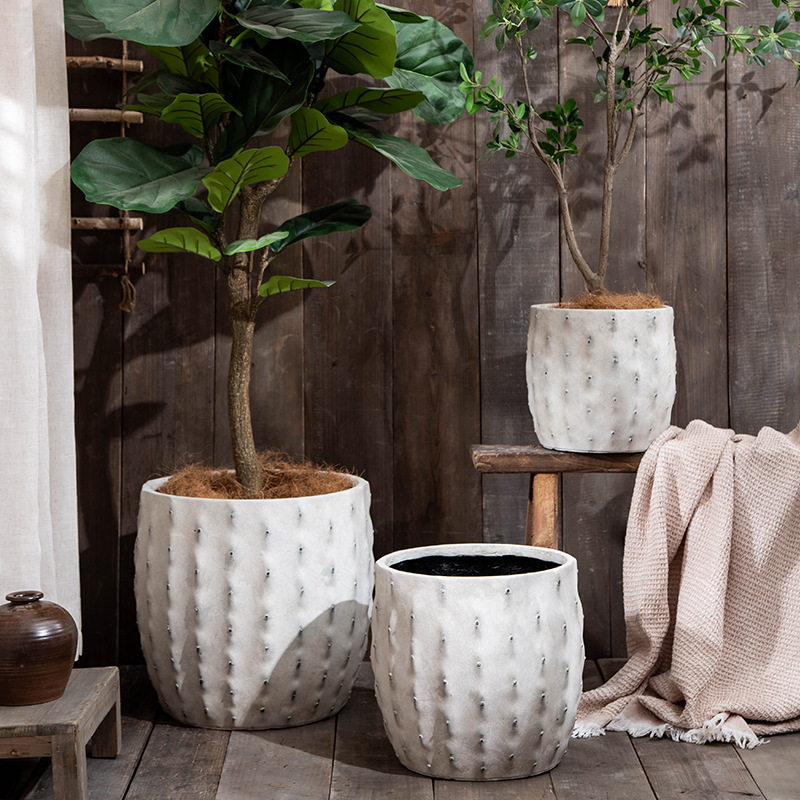 仙人掌造型镁泥大口径花盆仿古白色落地大花器摆件孟加拉树琴叶榕,模玩/动漫/周边/娃圈三坑/桌游,文化/体育周边,淘宝优惠券,粉丝福利购,淘宝优惠卷