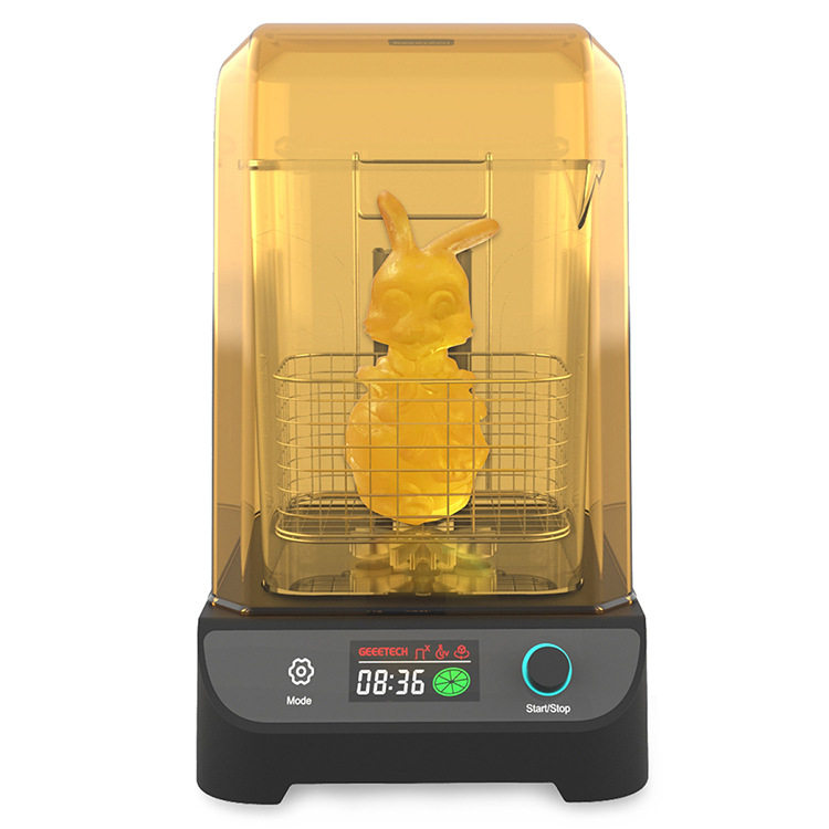 捷泰技术GCW02固化清洗机光固化3d打印机模型处理固化清洗二合一