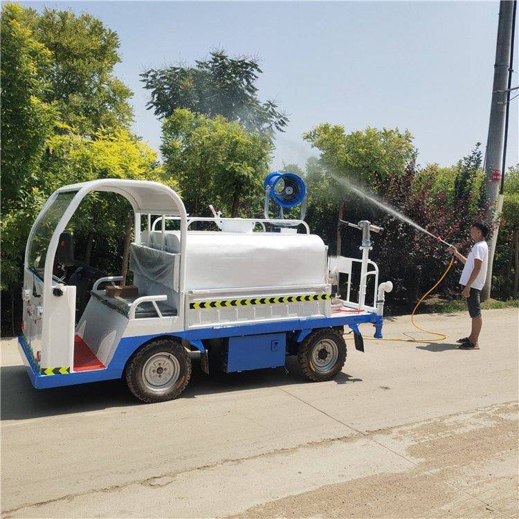 工地抑尘小型洒水车电动四轮洒水车园林绿化新能源洒水车