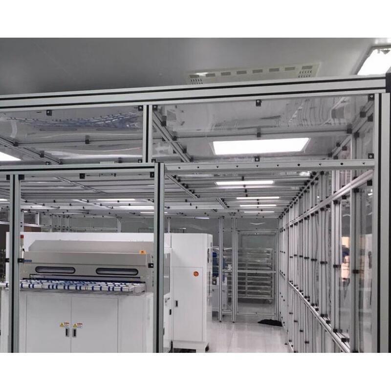 郑州机器人安全围栏厂家铝型材机器人围栏护罩工厂车间隔离网