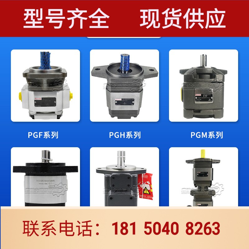 力士乐齿轮泵PGH-2 3 4 5/PGM4 5/PGF/PVV 德国Rexroth高液压油泵
