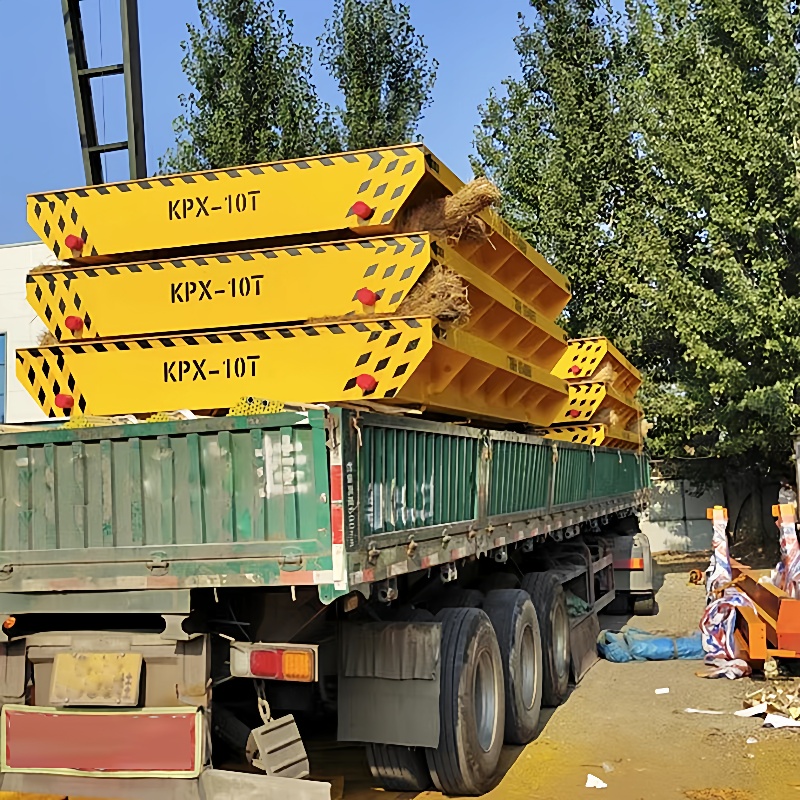 kpj-20t电动地平车40t搬运车车间小型工件运输万向平移电动地平车