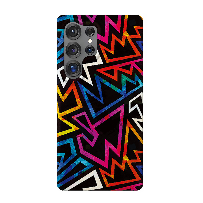 RURAL PC材质 涂鸦几何超薄防摔肤感男女款保护套 手机壳 适用三星Galaxy S25Ultra/S24Ultra/S25+/S23Ultra